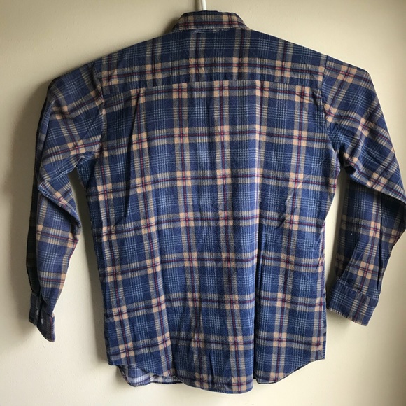 Vintage Big Mac Flannel Shirt Tall Large Pockets - Picture 4 of 7